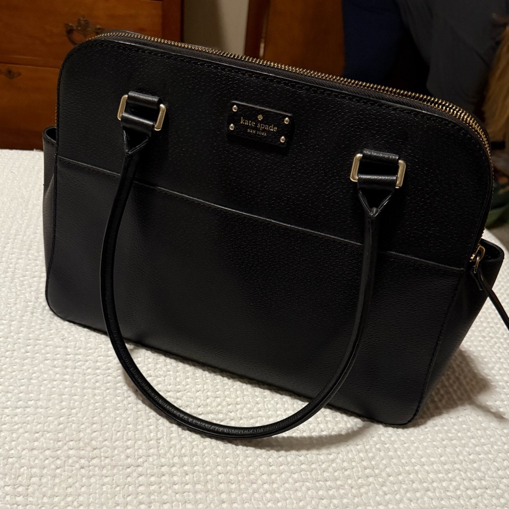 Kate Spade Black Leather Shoulder bag
